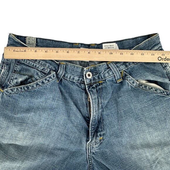 Vintage Y2K 2000s Lucky Brand Baggy Carpenter Jeans 30 X 34 USA - Picture 9 of 15